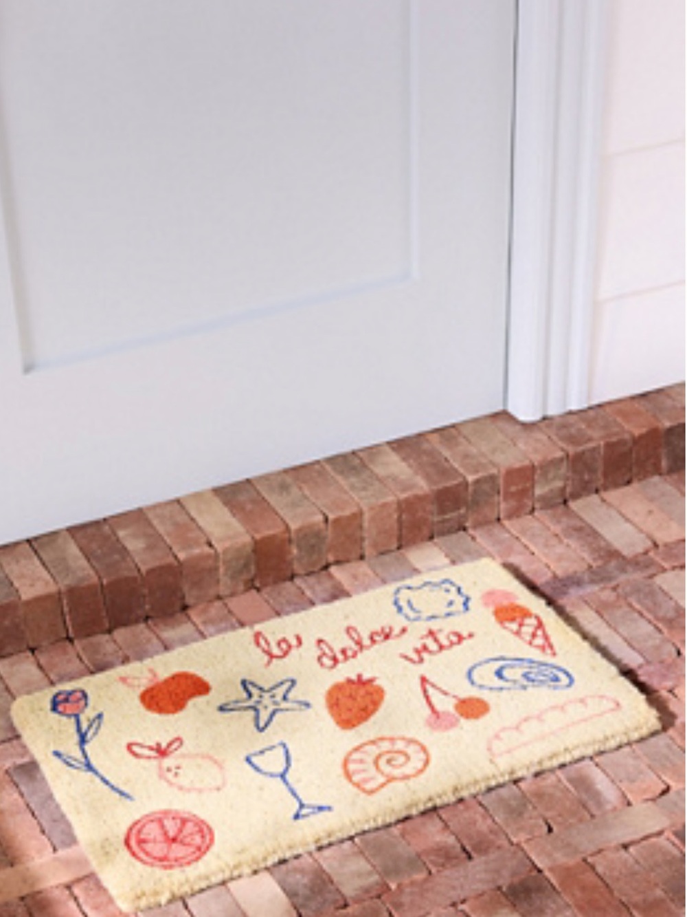 La dolce vita doormat